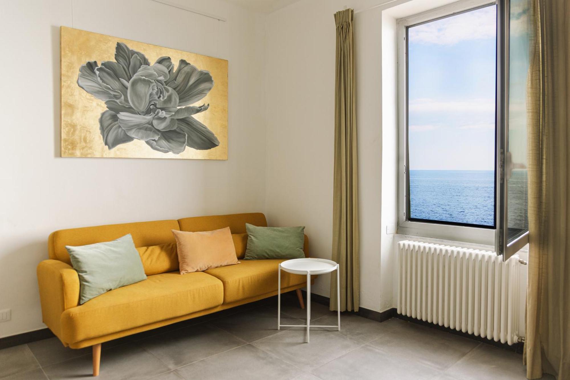 Ca De Ma - Sea Front Apartment جنوة المظهر الخارجي الصورة